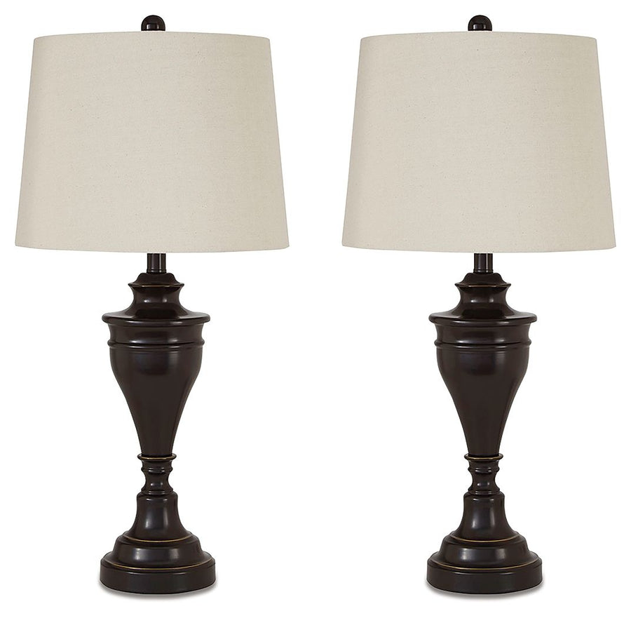 Darlita - Metal Table Lamp (Set of 2) - Bronze Finish