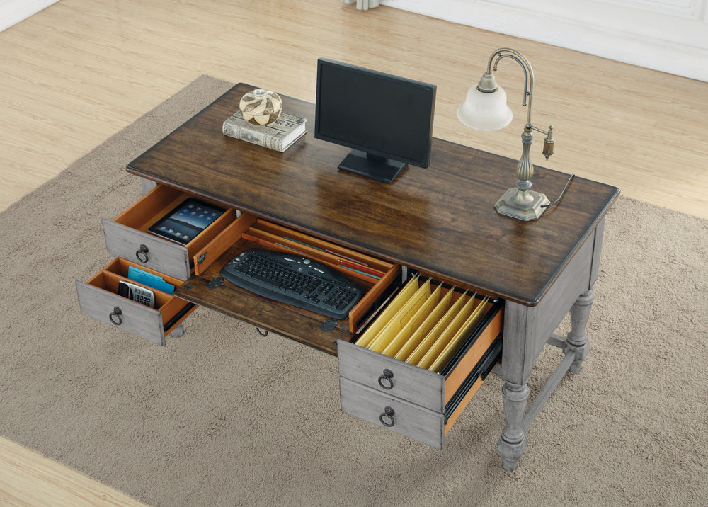 Plymouth Writing Desk Gray