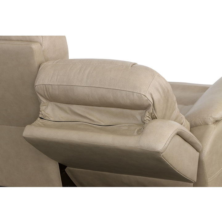 Flexsteel 1783-62PH-63301 Crew  Power Reclining Sofa With Power Headrests & Lumbar  Pebble