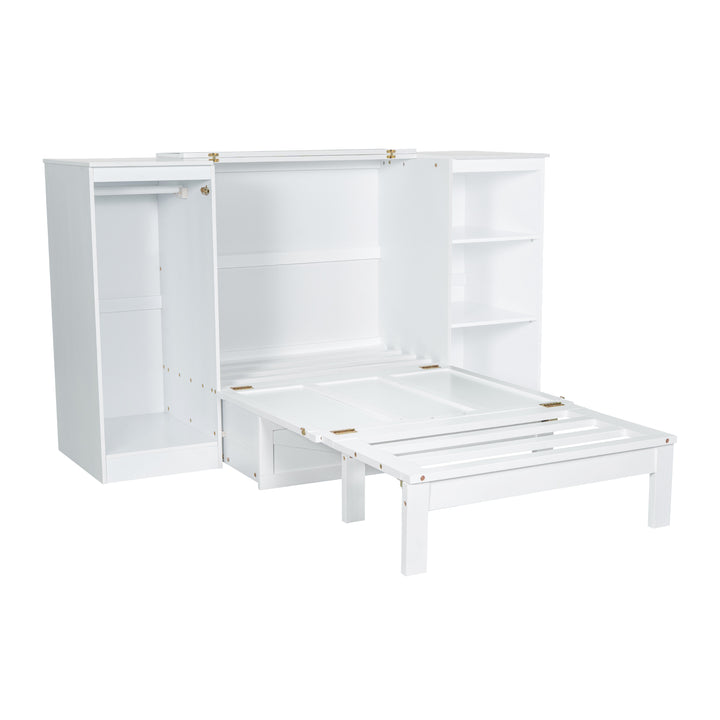 2twin-size-murphy-bed-with-bedside-shelves-and-wardrobe-white