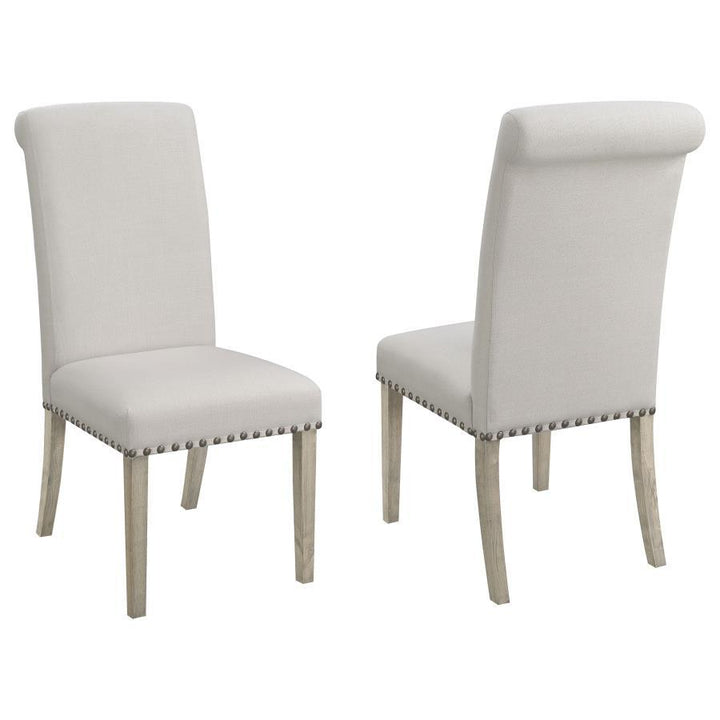 Coaster Furniture Salem - Fabric Upholstered Dining Side Chair  - Beige