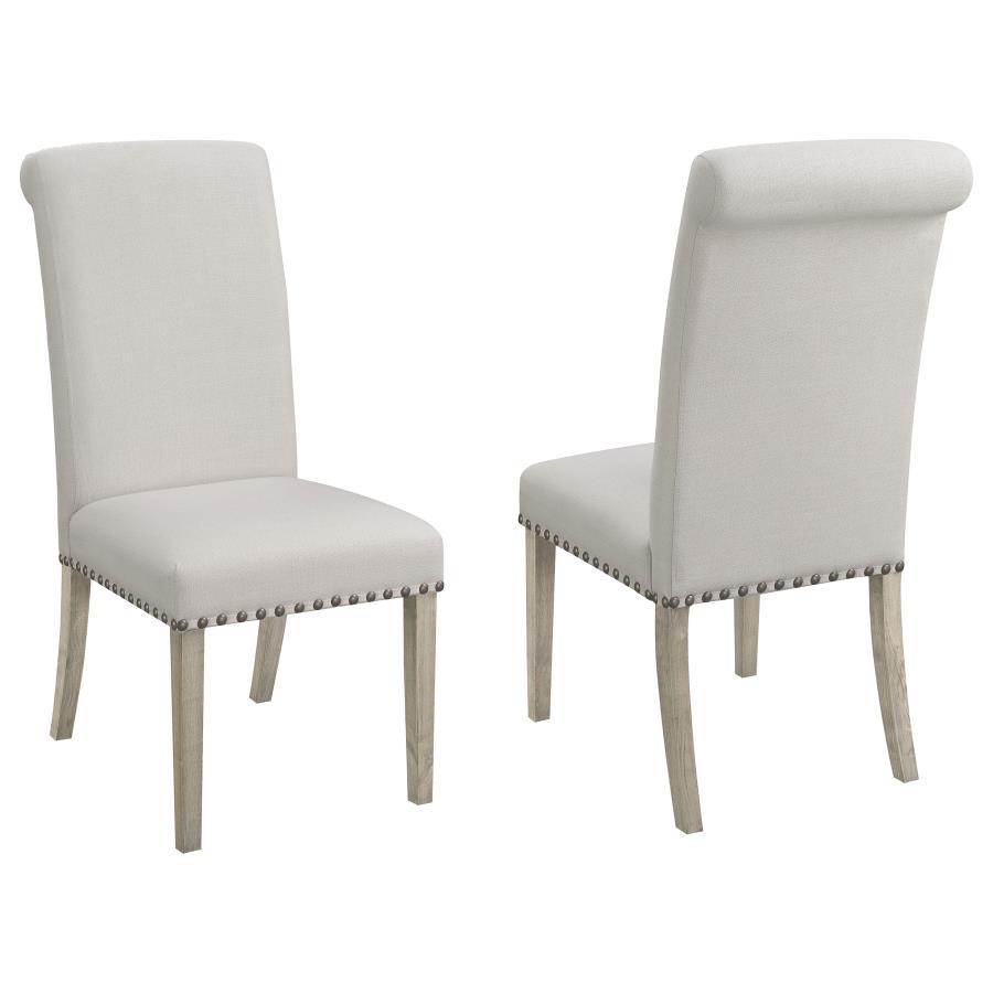 Coaster Furniture Salem - Fabric Upholstered Dining Side Chair  - Beige