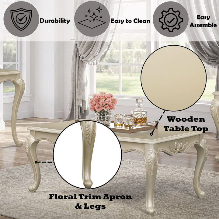 Libertee - Coffee Table - Champagne