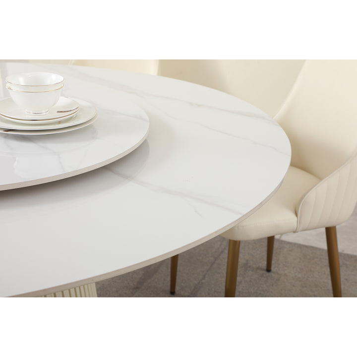 59-sintered-stone-round-dining-table-with-lazy-susan-metal-pedestal-dining-set