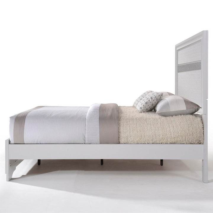 Naima - Full Bed - White