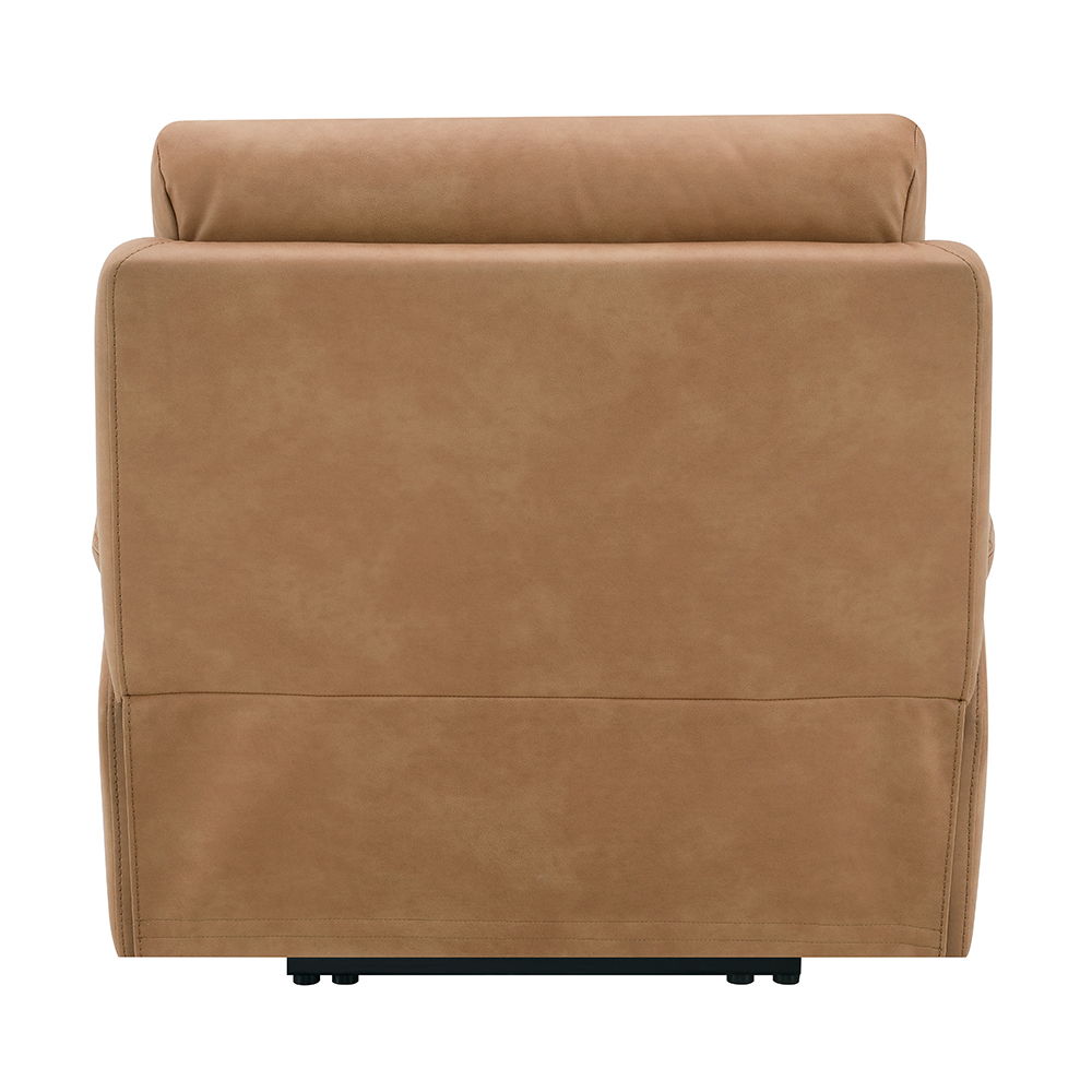 Chavis - Power Motion Recliner With USB & Power Headrest - Brown