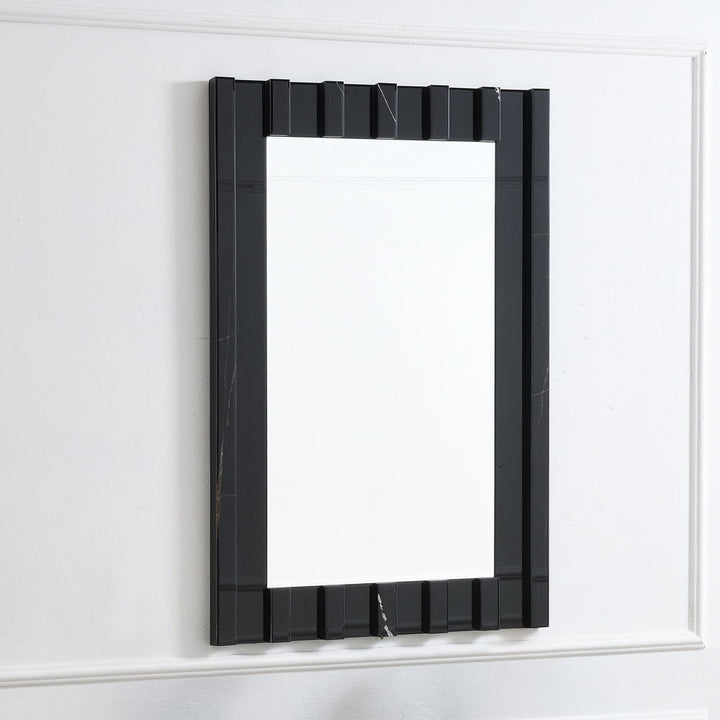 Drisana - Accent Mirror - Black Mirrored