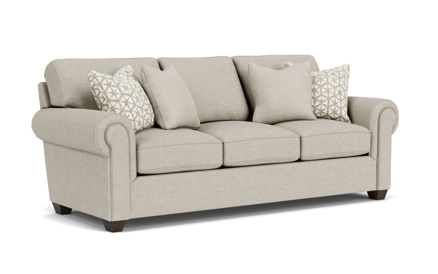 Flexsteel 7937-31 Carson  Fabric Sofa  Beige