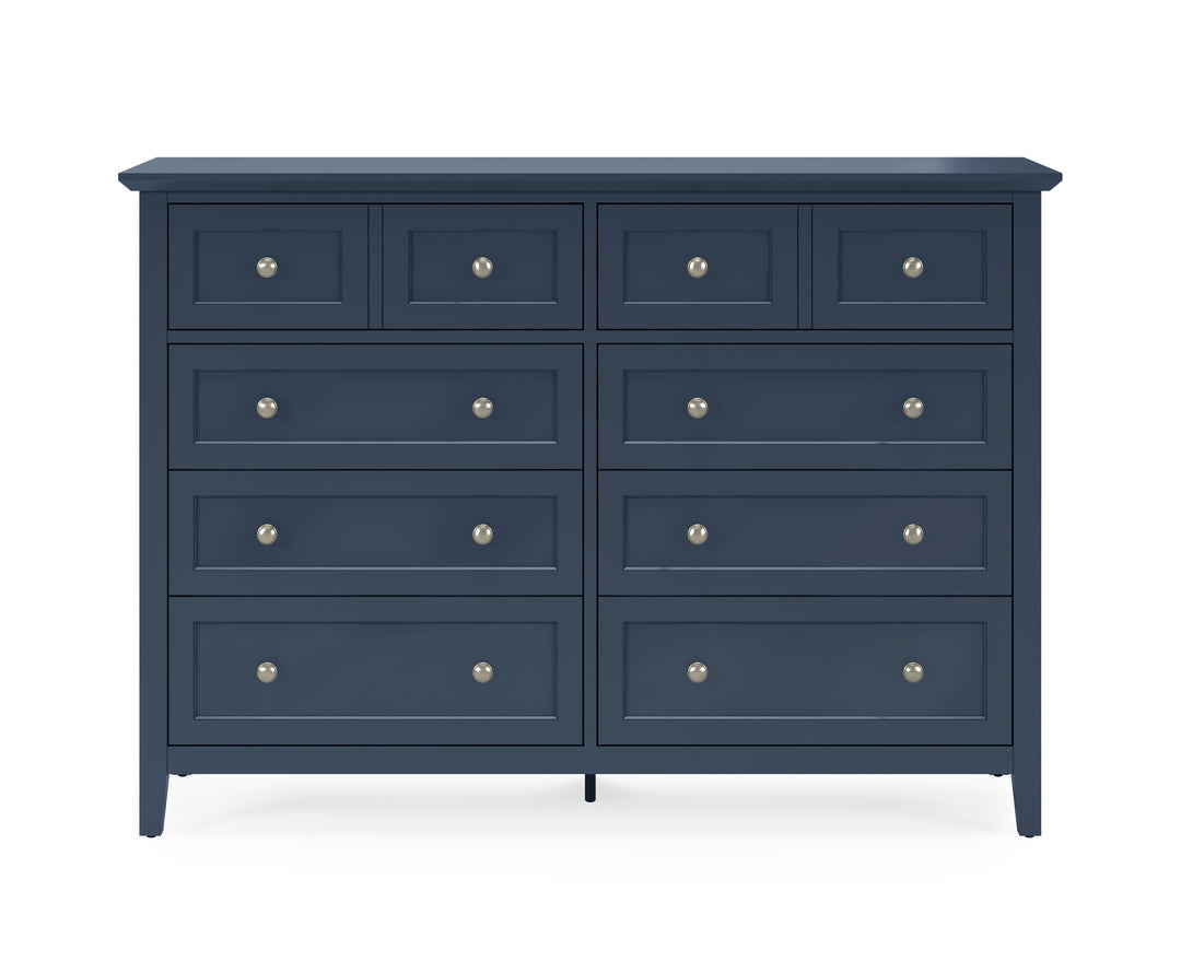 Modus Furniture Pnkx82A Grace Eight Drawer Dresser In Blueberry 2024