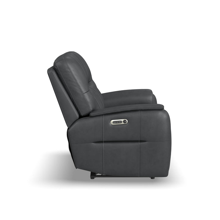 Wilson Power Reclining Loveseat With Power Headrests Thunder