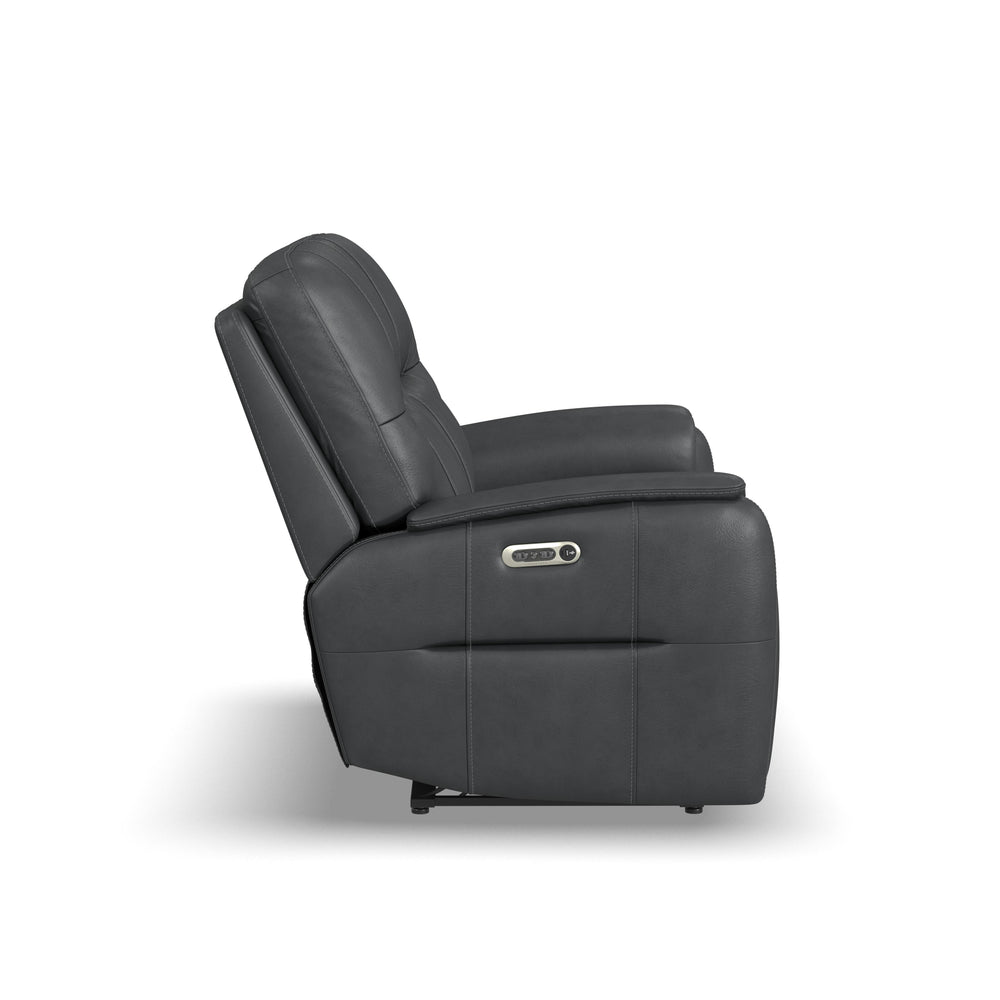 Wilson Power Reclining Loveseat With Power Headrests Thunder