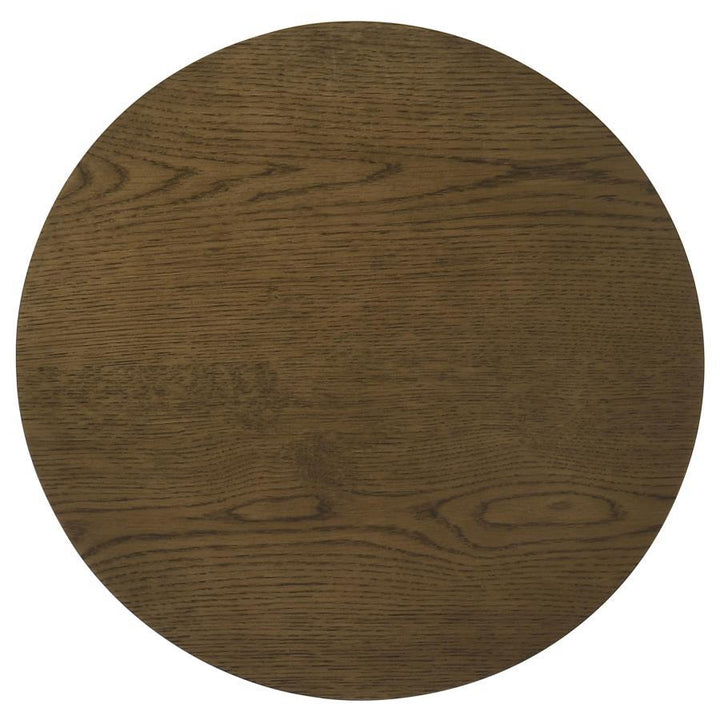 Ottowa - 2 Piece Round Wood Coffee Table Set - Brown