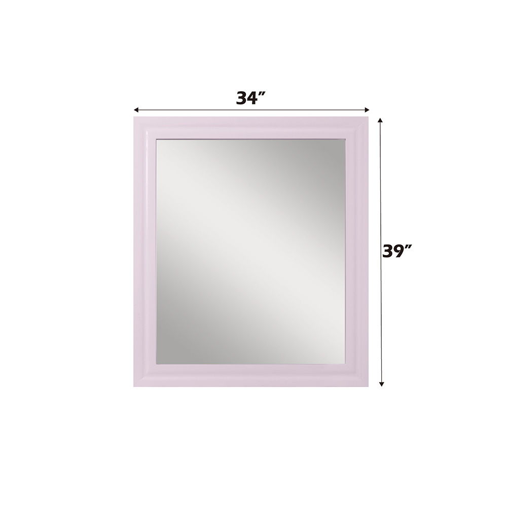 Gaines - Mirror - Pink High Gloss