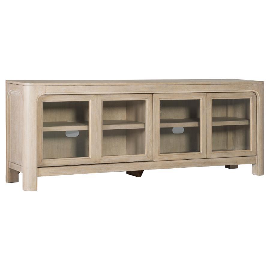 Coaster Furniture Solano - 71" 2-door TV Stand Media Console - Weathered Mango