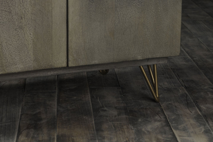 Beretta - Cabinet - Gray Stone & Ash Oak