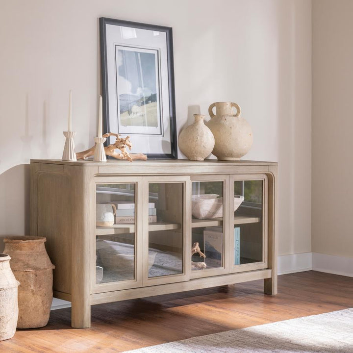 Coaster Furniture Solano - Sliding Door Dining Sideboard Server - Weathered Mango