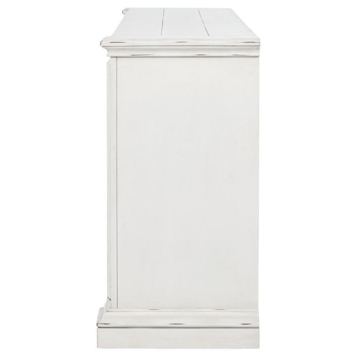Mckinney - 6-Drawer Bedroom Dresser Cabinet - Vintage White