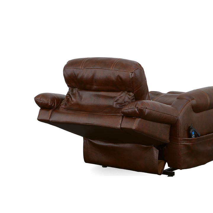 Oscar Fabric Power Lift Recliner with Right