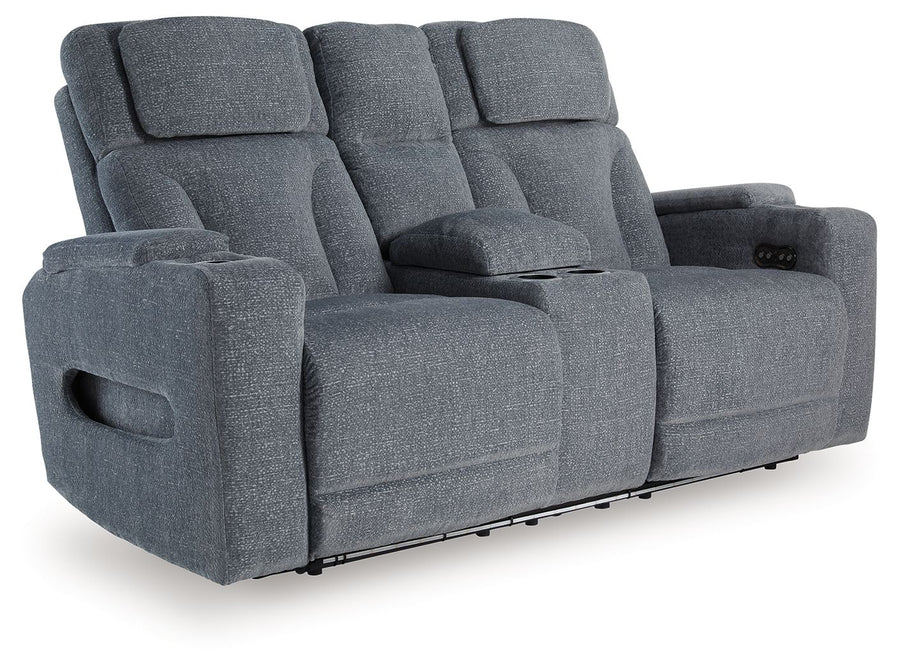Studio Cave Power Reclining Loveseat with Console