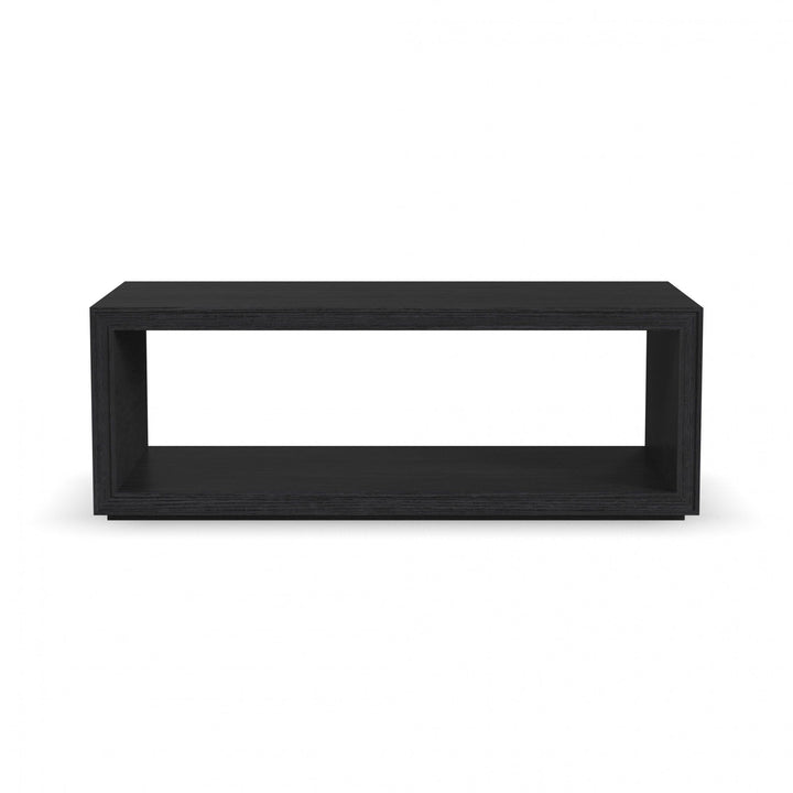 Waterfall Rectangular Coffee Table with Casters
