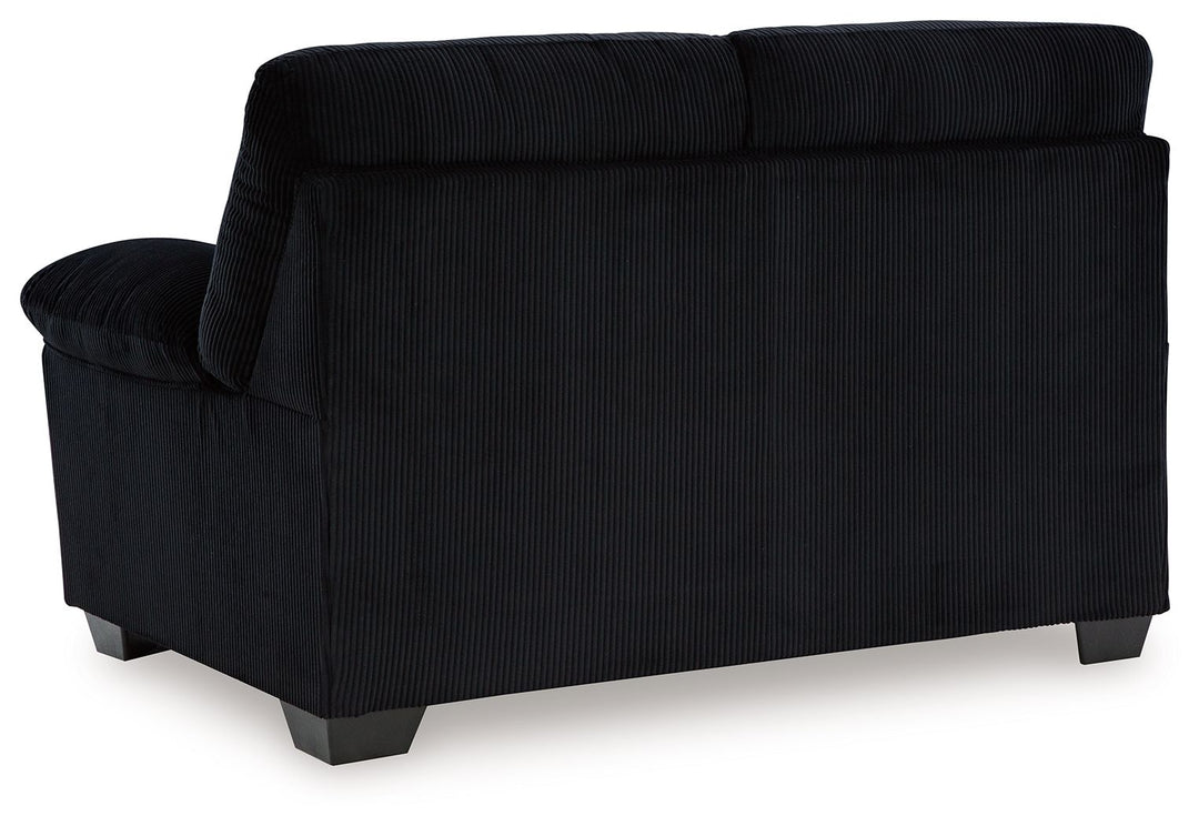 Simplejoy - Loveseat - Onyx