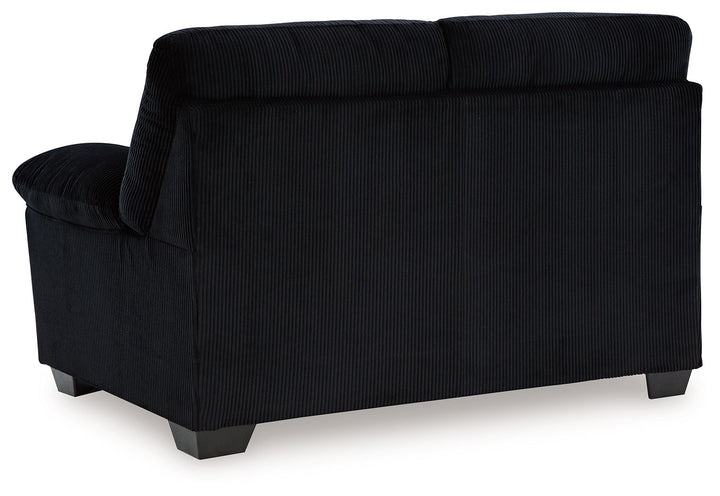 Simplejoy - Loveseat - Onyx