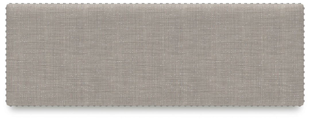 Robbinsdale - Dbl Counter Height Upholstered Dining Bench - Antique White