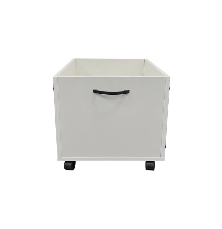 Aurea - Twin Loft Bed With Slide Slats Ststem Included - Cherry Oak / White