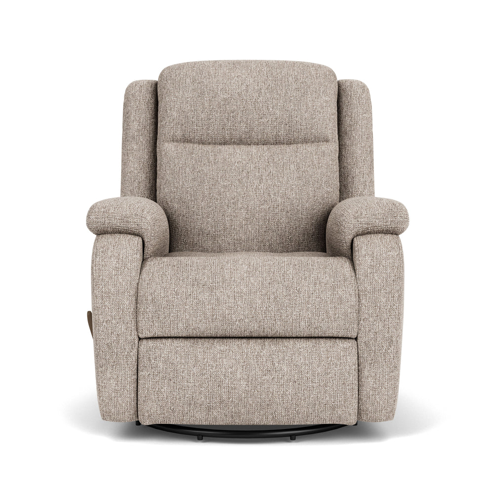 Magnus Swivel Gliding Recliner Beige