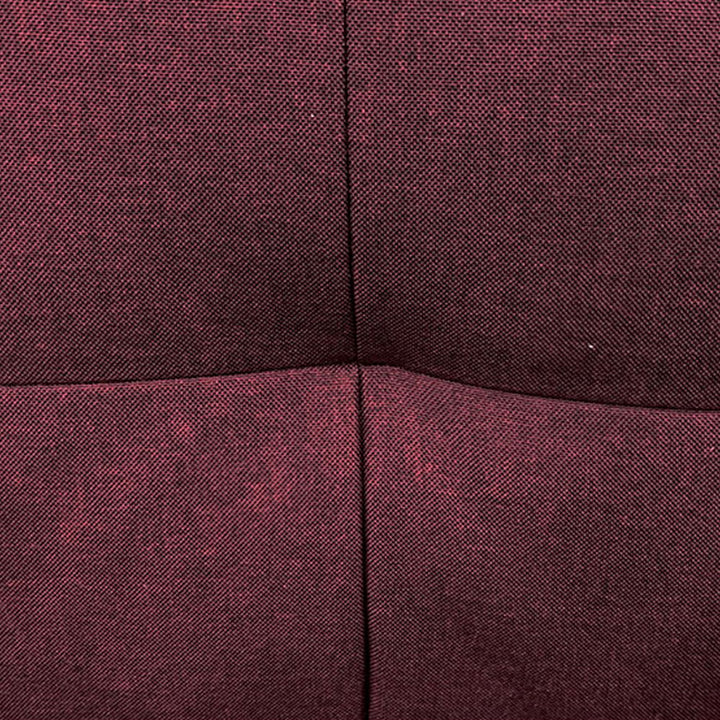 Cleavon II - Reversible Sectional Sofa & Ottoman With 2 Pillows - Red Linen