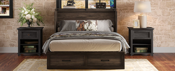 full-size-farmhouse-murphy-cabinet-bed-with-charging-station-and-storage-rustic-gray