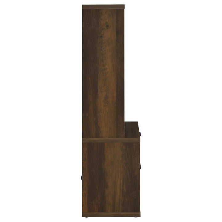 Westpark - 3 Piece Wall Unit Bookcase Set With USB - Dark Pine