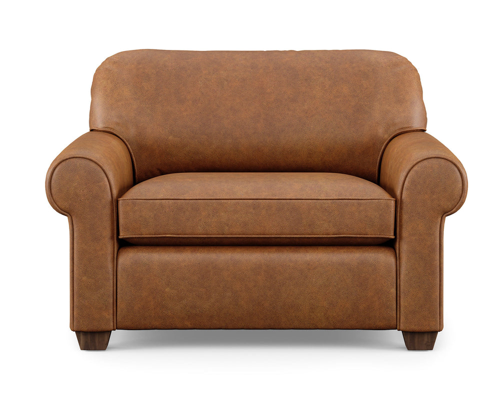 Thornton Leather Chair and a Half