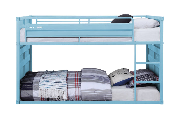 Cargo - Twin Twin Bunk Bed - Aqua