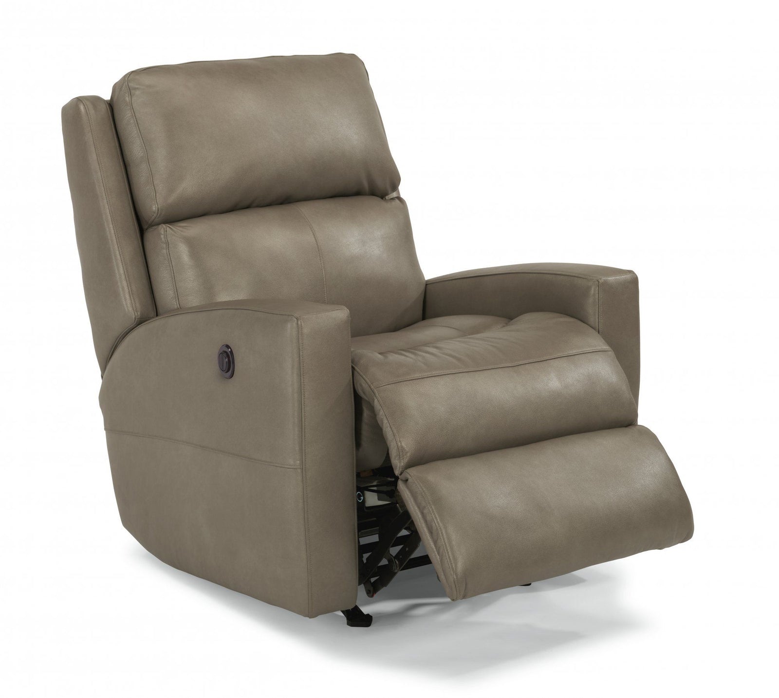 Catalina  Leather Power Recliner  Light Brown