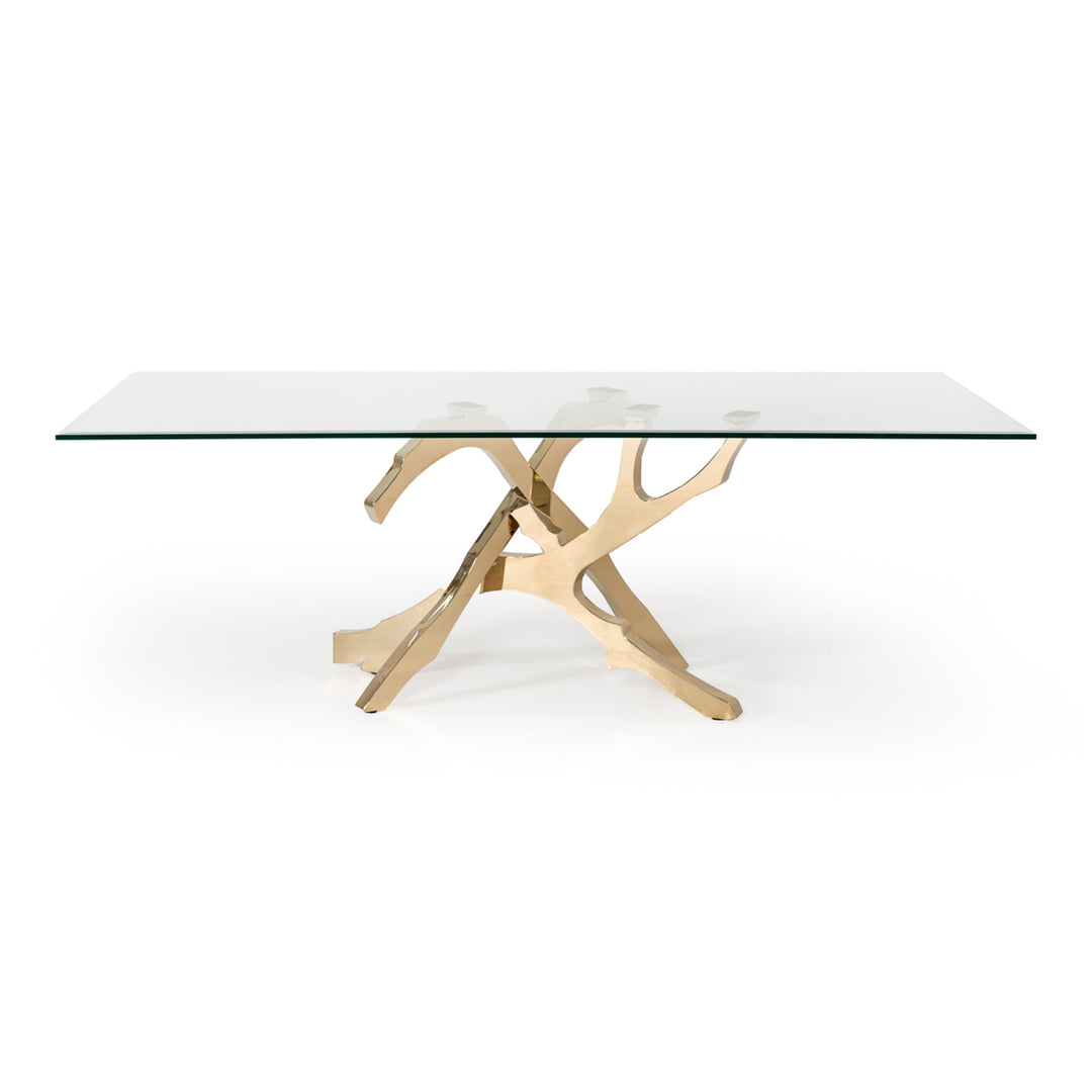 Legend Modern Glass Dining Table