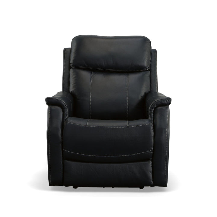 Easton Power Recliner With Power Headrest &amp; Lumbar Ocean