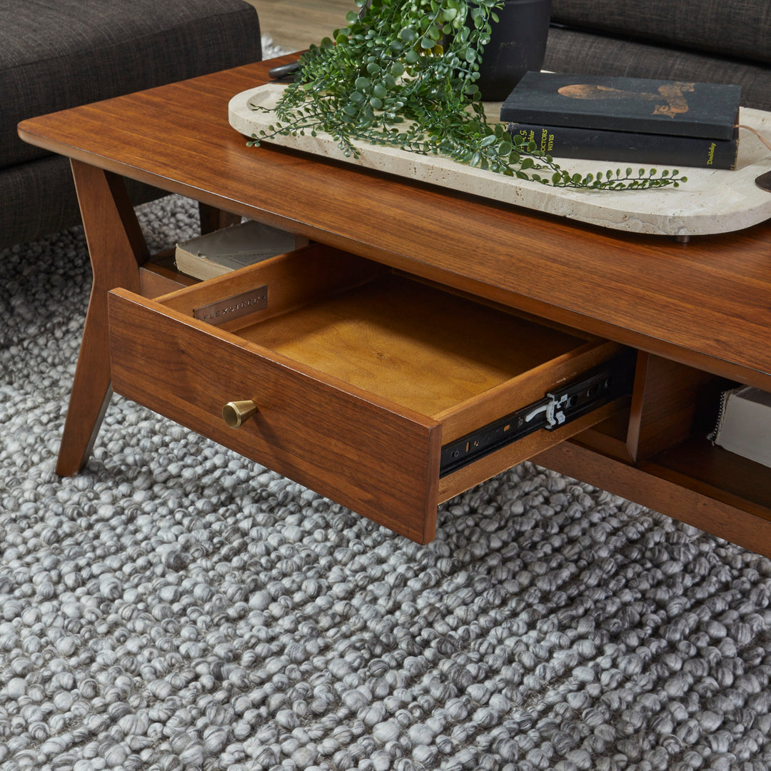 flexsteel-w1085-0312-ludwig-occasional-rectangular-coffee-table-with-drawer-dark-brown
