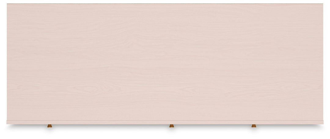 Wistenpine - Six Drawer Dresser - Blush