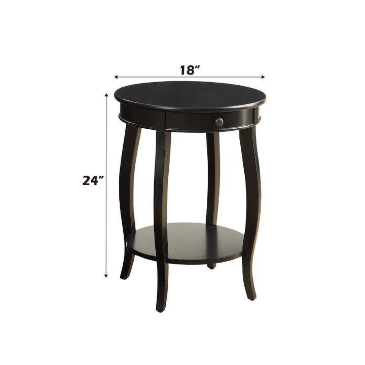 Alysa - Accent Table - Black