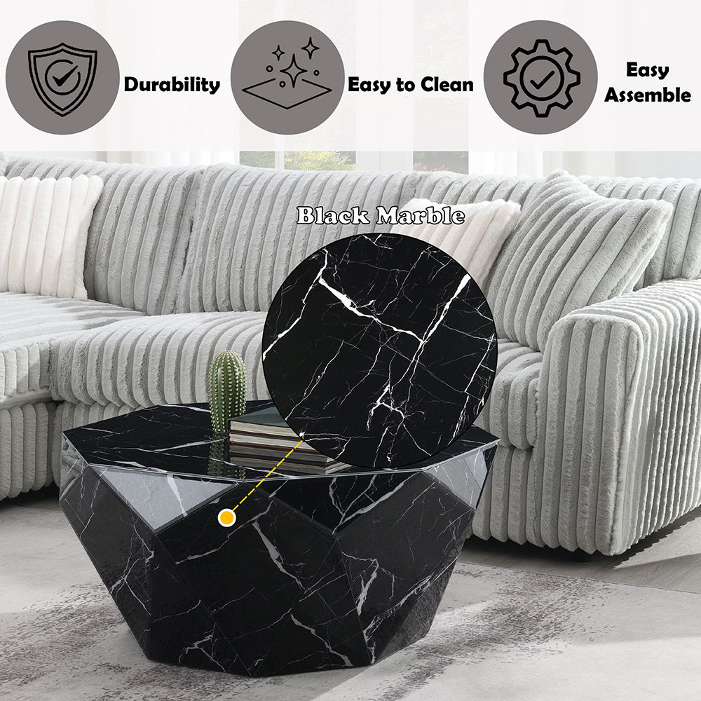 Dara - Coffee Table - Black