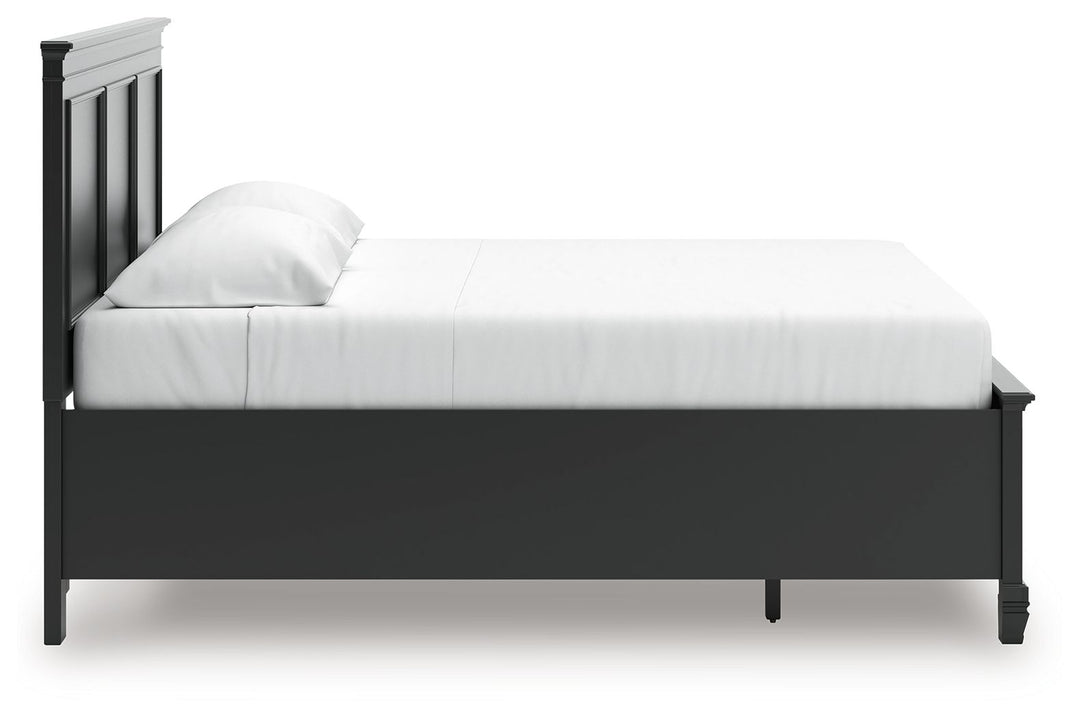 Lanolee - King Panel Storage Bed - Black by Ashley Furniture product image