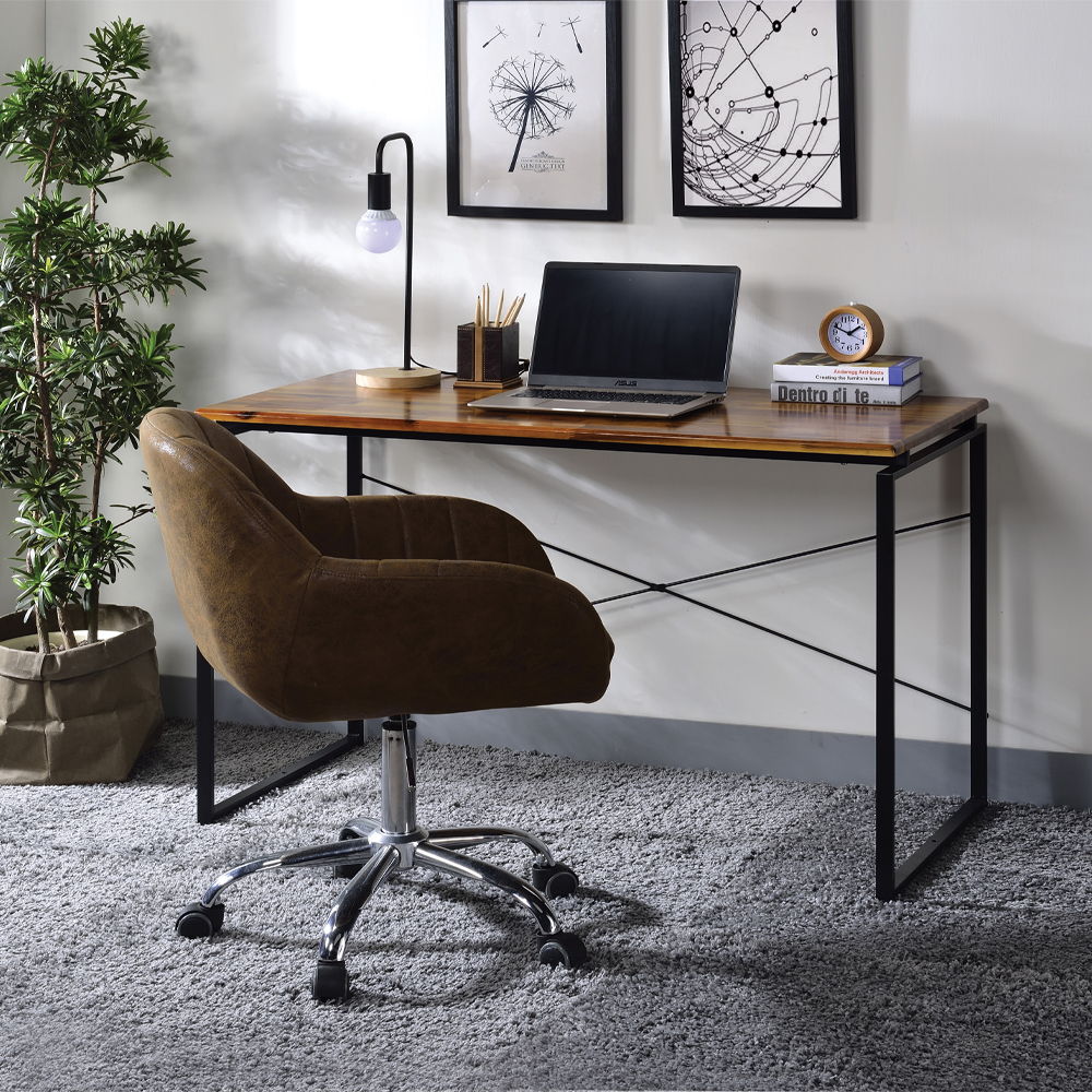 Jurgen - Writing Desk - Oak & Black