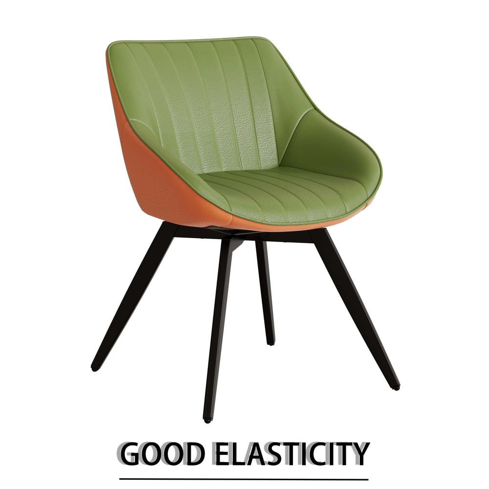 mid-century-modern-3-piece-round-tulip-dining-table-set-in-black-green