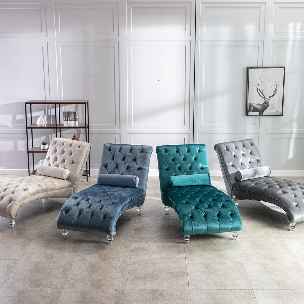 velvet-chaise-lounge-button-tufted-upholstered-chair-beige-velvet