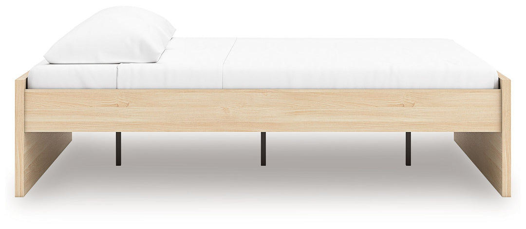 Onita - King Platform Bed - Natural by Ashley Furniture product image