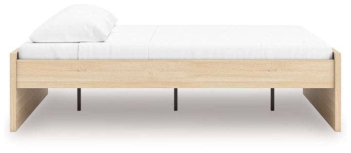 Onita - King Platform Bed - Natural by Ashley Furniture product image