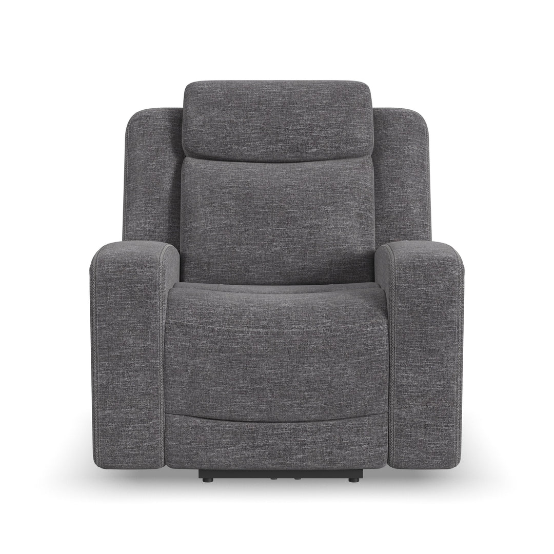 Ridge  Power Recliner With Power Headrest  Granite