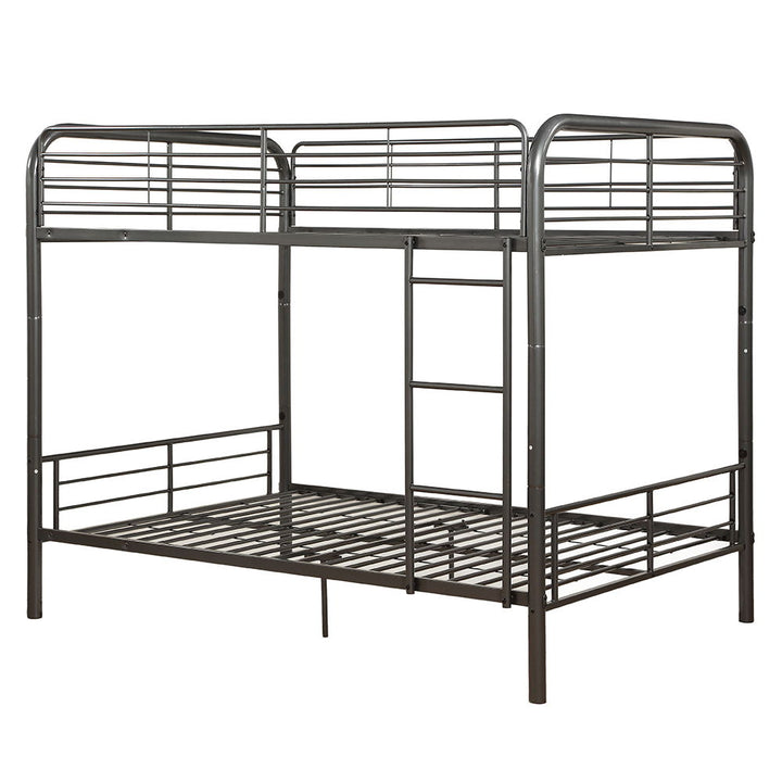 Bristol - Full Over Full Bunk Bed - Gunmetal