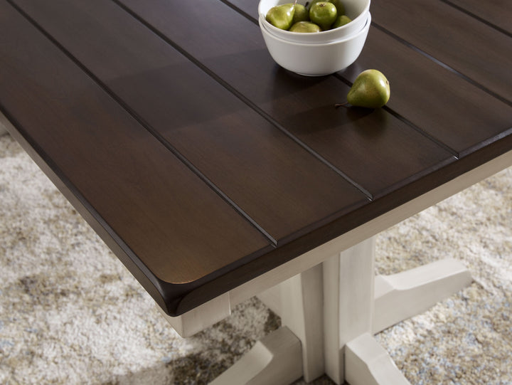 Darborn - Dining Table - Gray / Brown